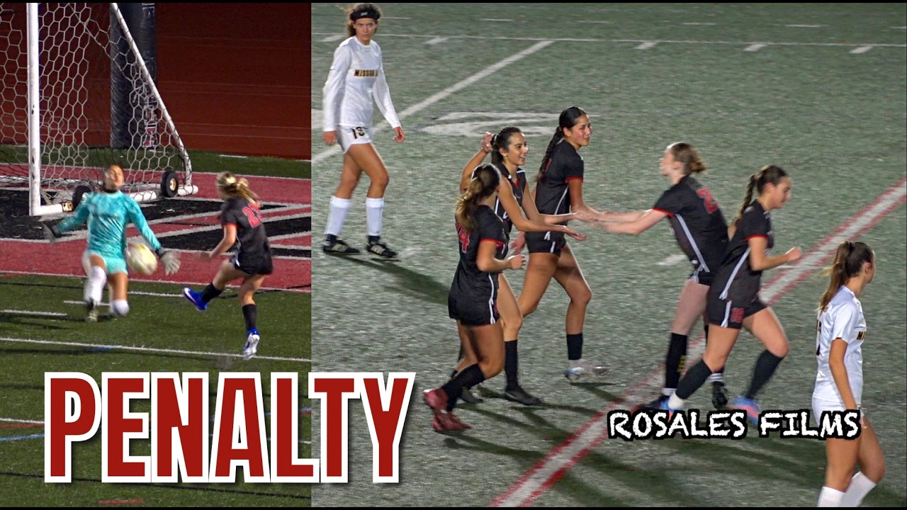 Huge Goalkeeper Saves - La Jolla vs Mission Bay Girls Soccer
