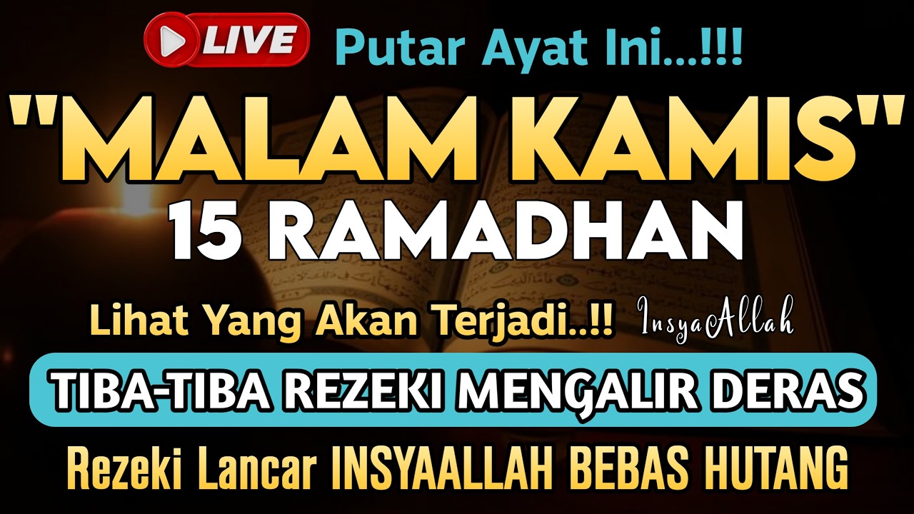 🔴LANGSUNG DIKABULKAN..‼️CUKUP PUTAR SEKALI DAN DENGARKAN, 100 RIBU MALAIKAT TURUN | REZEKI LANCAR