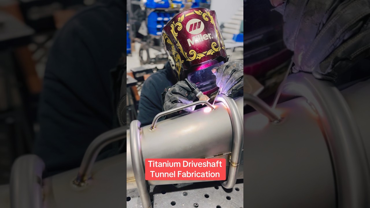 Hammer Concepts and Designs Titanium Driveshaft Tunnel Fabrication