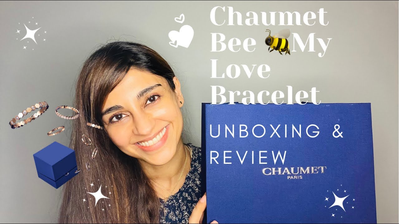 Chaumet Bee 🐝My Love Rose Gold Bracelet Unboxing & Review 💖
