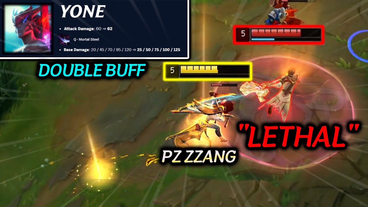YONE'S DOUBLE BUFF EXPERIENCE
