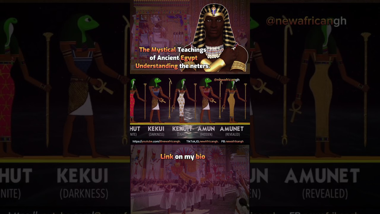 The Mystical Teachings of Ancient Egypt Understanding the Neters. #blacktiktokcommunity
