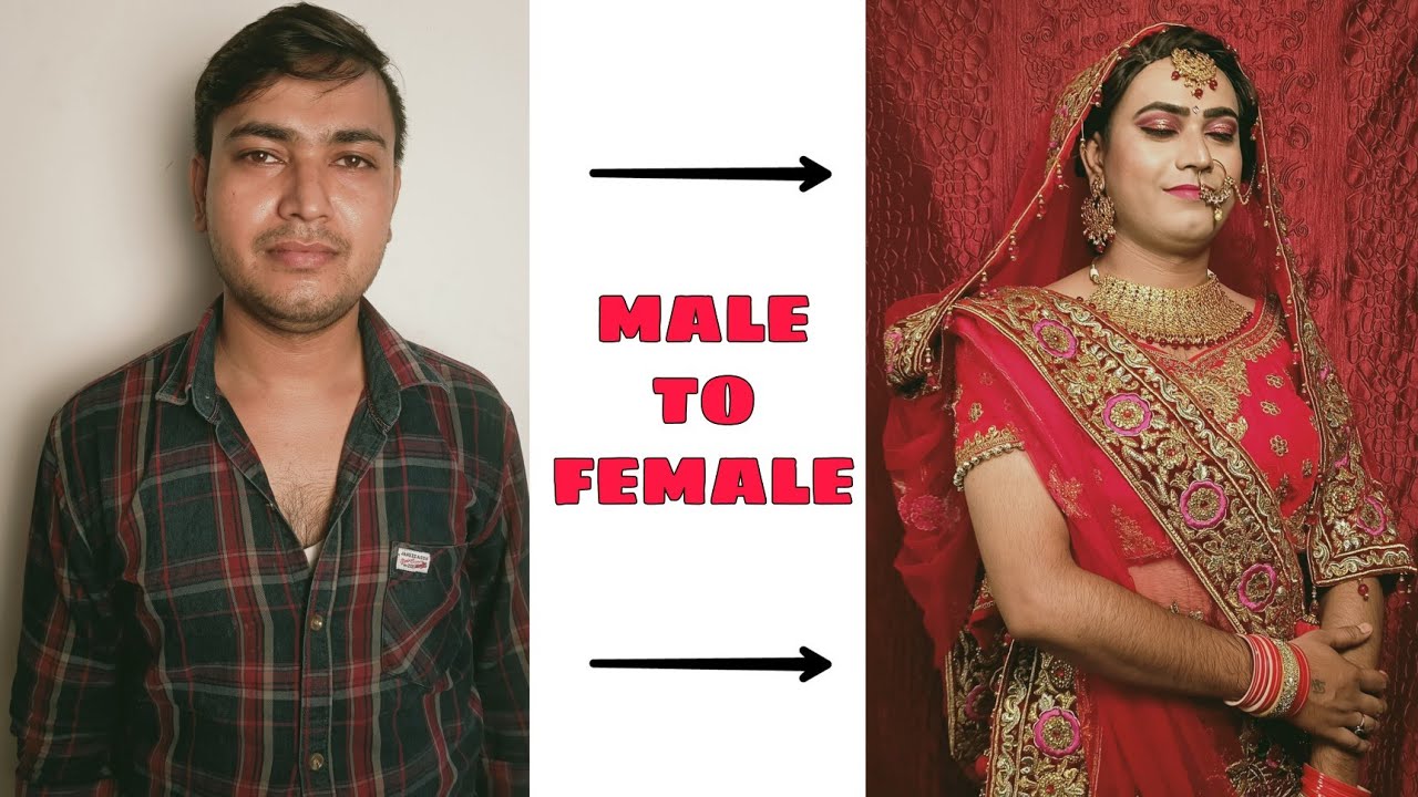 Boy To Girl Makeup | Male To Female Makeup |