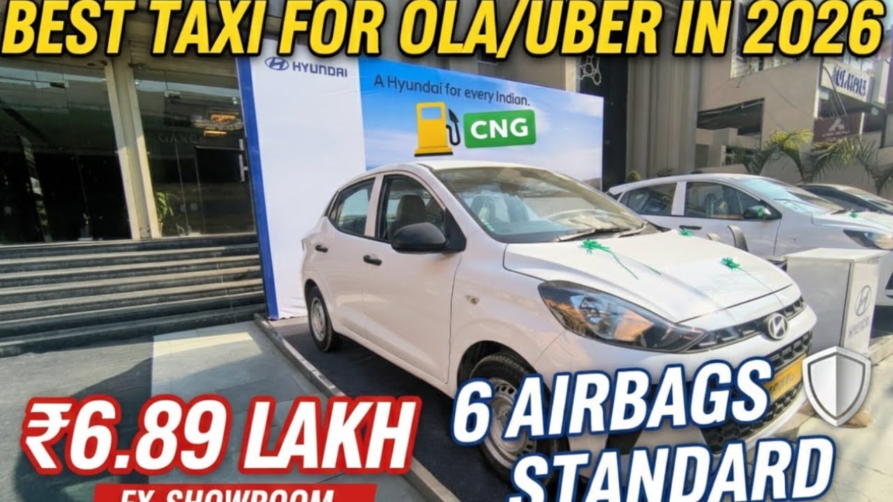 ₹6.89 Lakh ki CNG Sedan 😱| 28.49 KM/KG Avg Best Taxi Car for India full review #hyundai #cng 