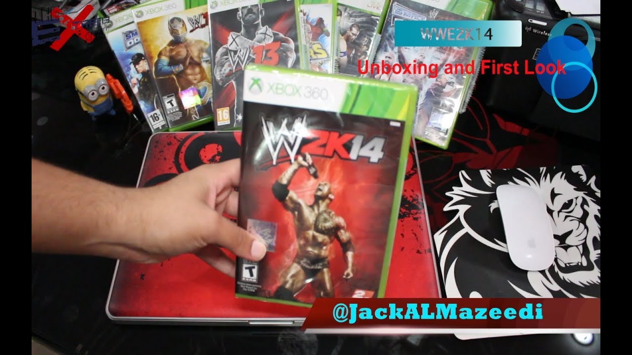 WWE2K14 Unboxing and First Look | 30 Years of WrestleMania
