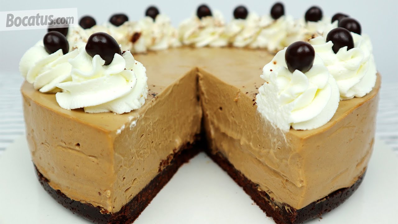 Cheesecake de Café (fácil y sin horno)