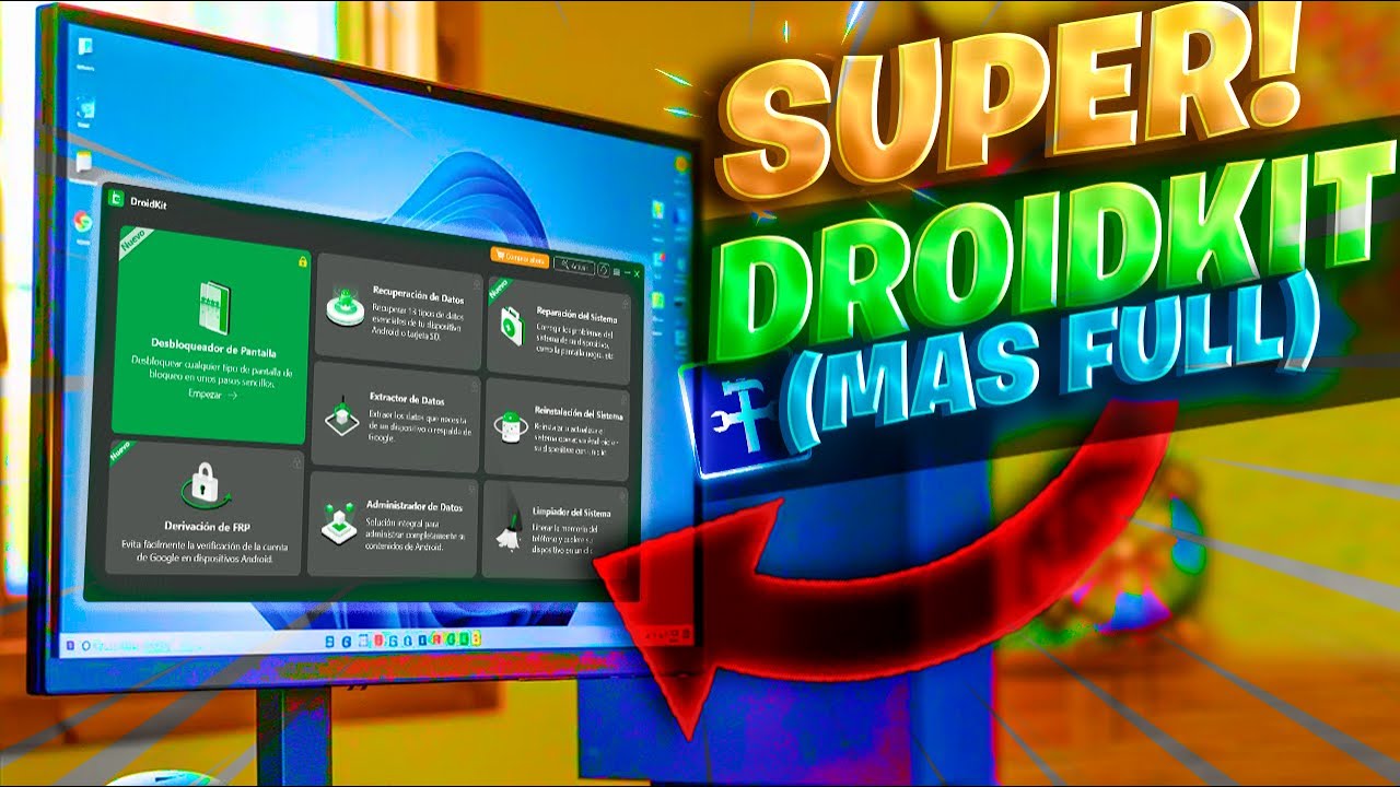 ⭐Super iMobie DroidKit Mas COMPLETO para CELULARES / REPARA, Elimina BLOQUEOS y MAS