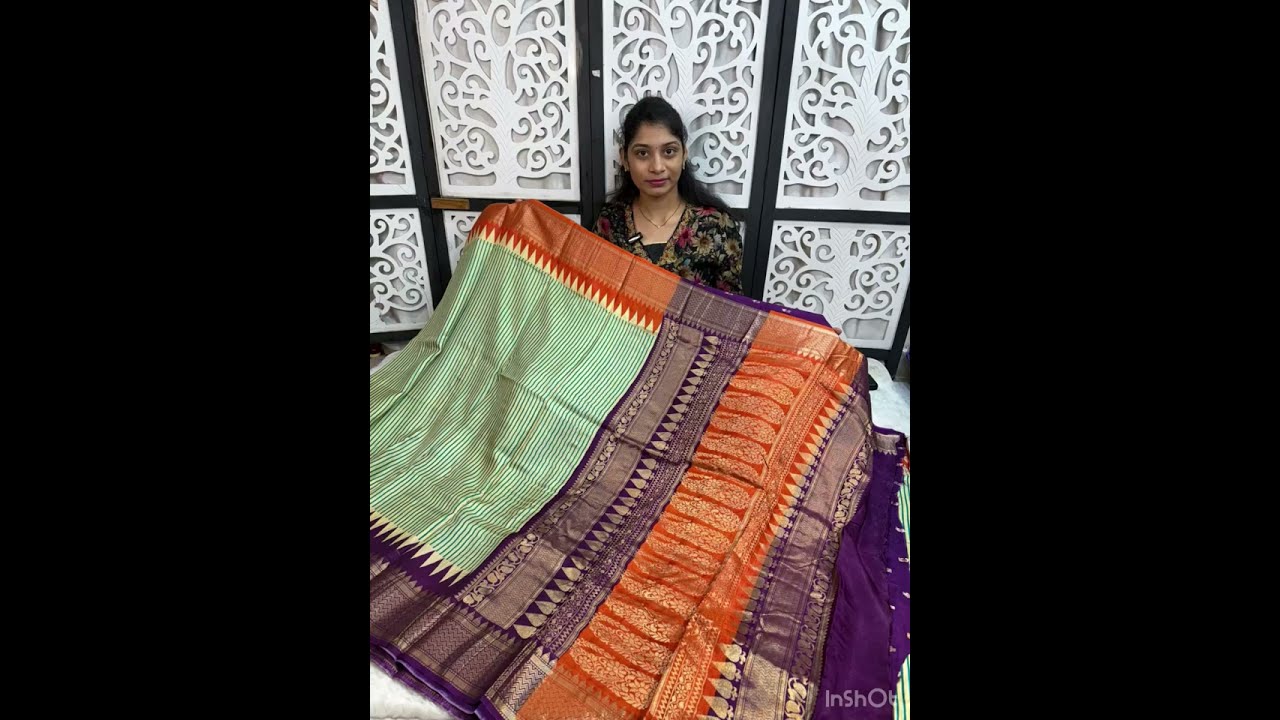 3350/- Exclusive Mysore silk zari  linens weaving desgin ,Contrast Ganga Jamuna boader //9000375730