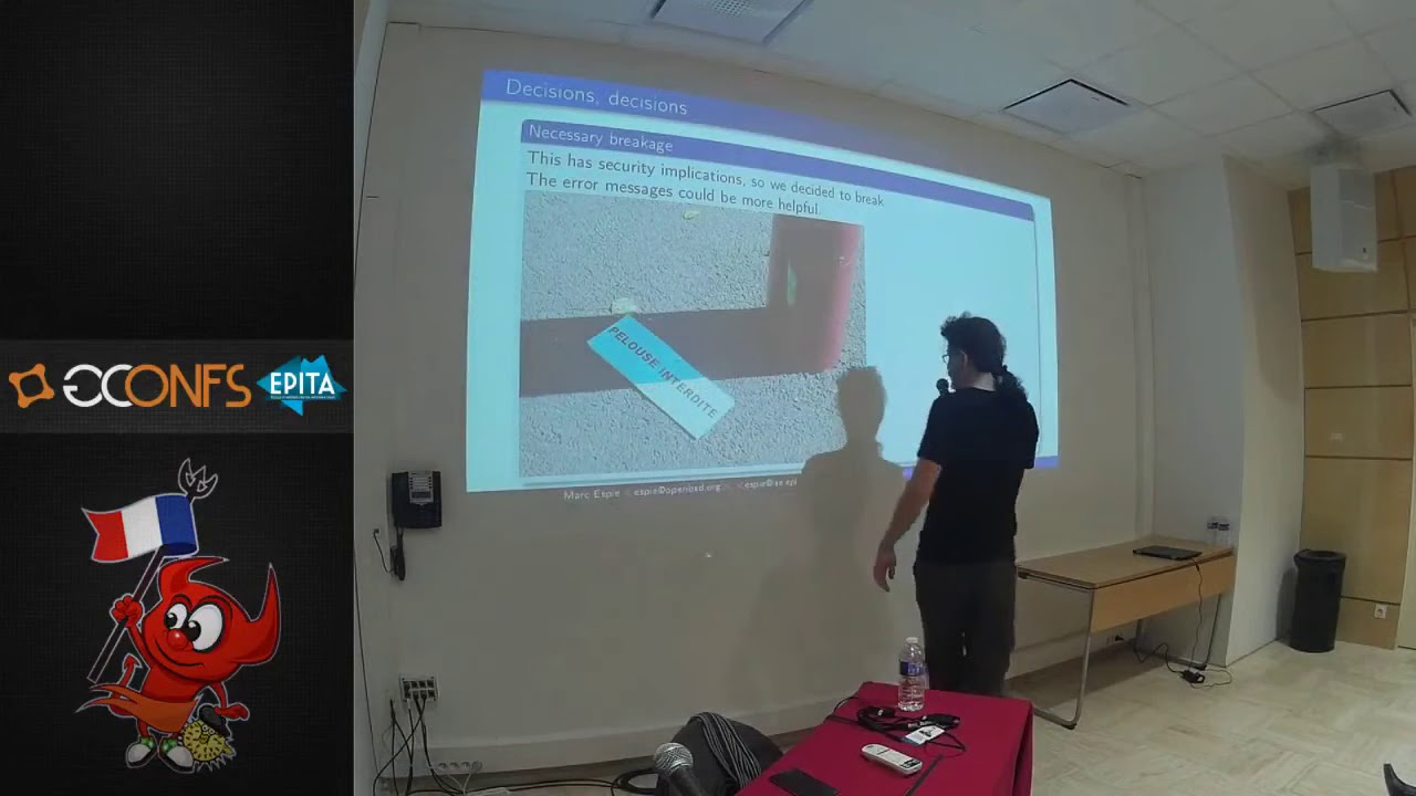 'Is it done yet ' The never ending story of pkg tools - Marc Espie