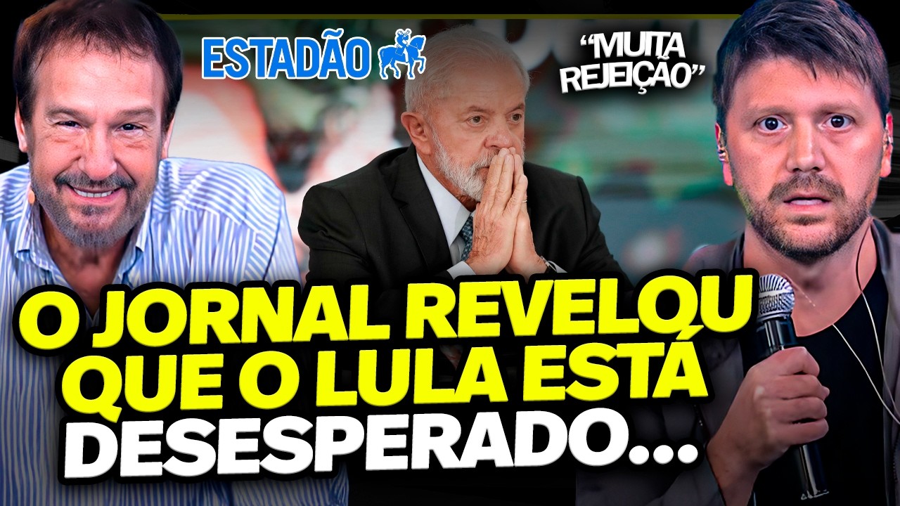 ESTAD&Atilde;O EXP&Otilde;E A QUEDA IMPRESSIONANTE DE LULA NAS PESQUISAS E P&Acirc;NICO ANALISA TUDO