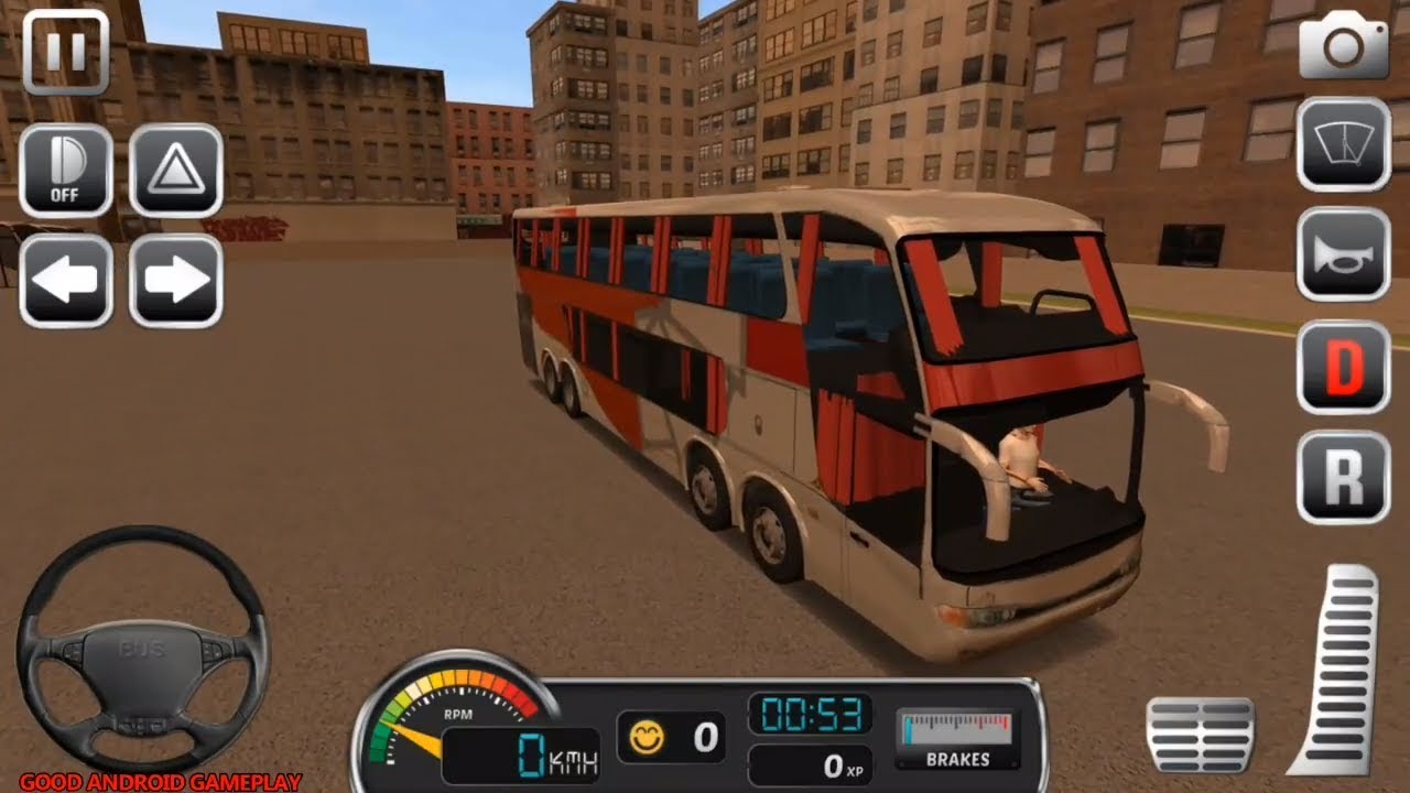 Bus Simulator 3D - PRO Bus Driver Transport | Paris Route | Android GamePlay FHD