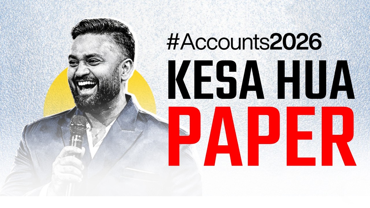KESA HUA PAPER ? | ACCOUNTS BOARDS 2026 | CLASS 12 ISC  Shubham Jagdish | 8112601234