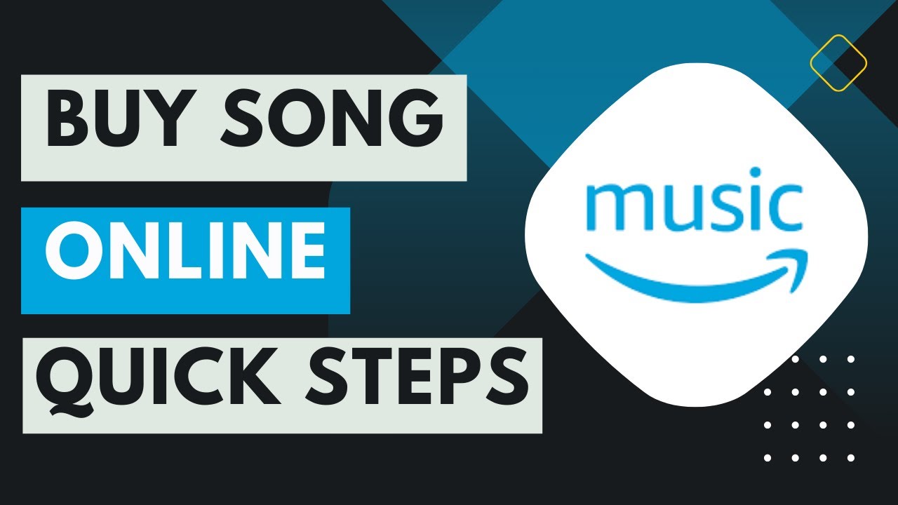 Amazon Music - How To Buy a Song !