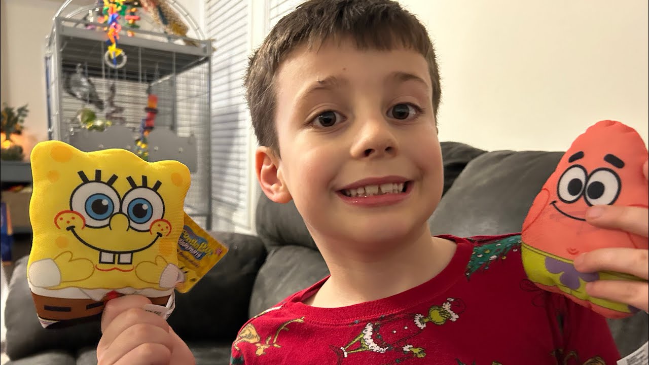 RJT shows off new SpongeBob plush to complete the set