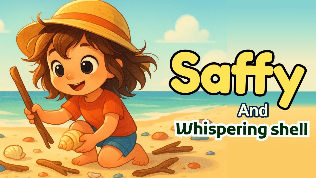 Saffy and the Whispering shell | A Heartwarming Kids' Beach Adventure
