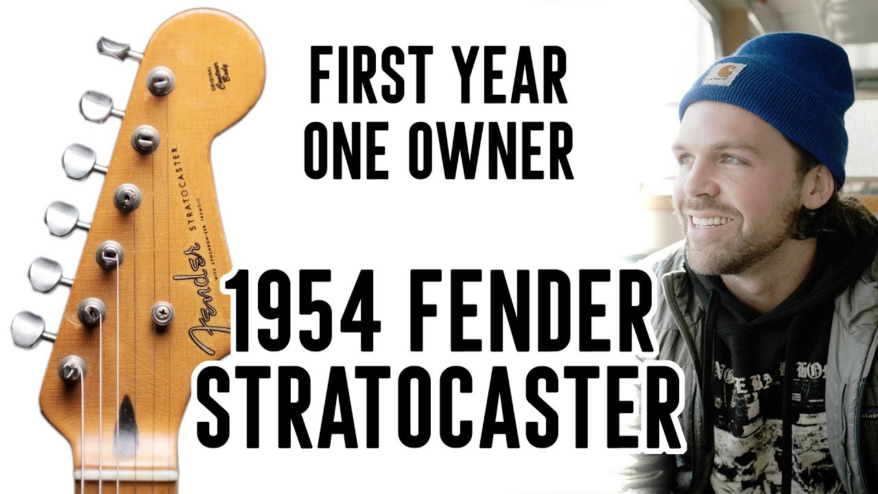 We found a ONE OWNER, FIRST YEAR 1954 Fender Stratocaster!