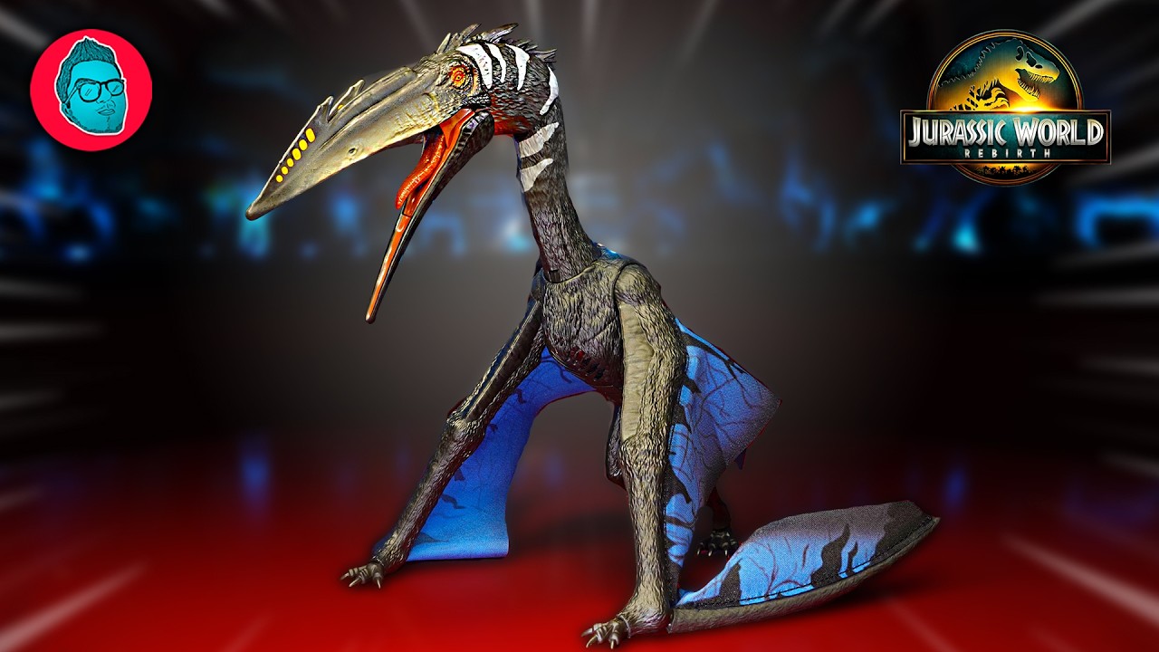 🟢 Review QUETZALCOATLUS Aerial Ambush 🔵 JURASSIC WORLD REBIRTH 🦖