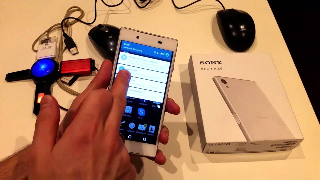 Sony Xperia Z5 OTG USB Test OK | MediaTester
