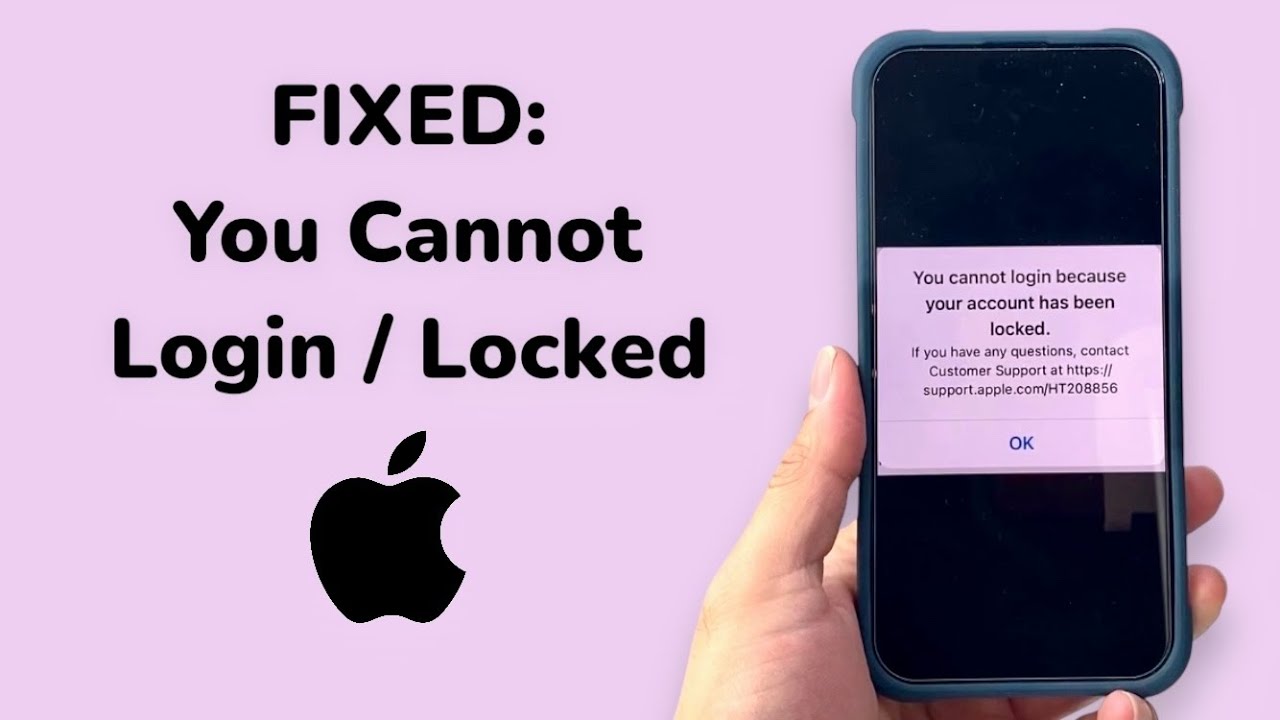 You cannot login because your account has been locked (FIXED)