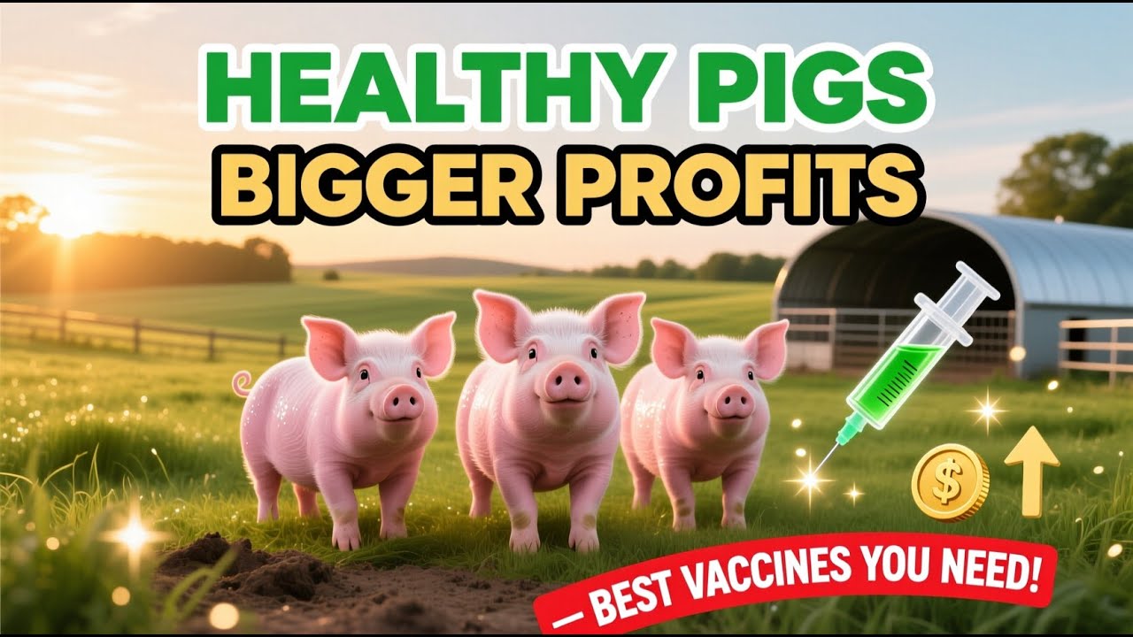 Healthy Pigs, Bigger Profits &mdash; Best Vaccines You Need!