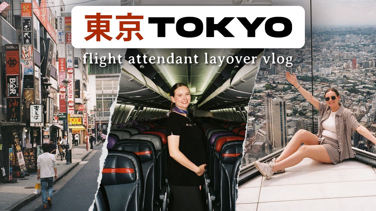 24 часа в Токио, Япония 🇯🇵 Пересадка для бортпроводников на международных рейсах