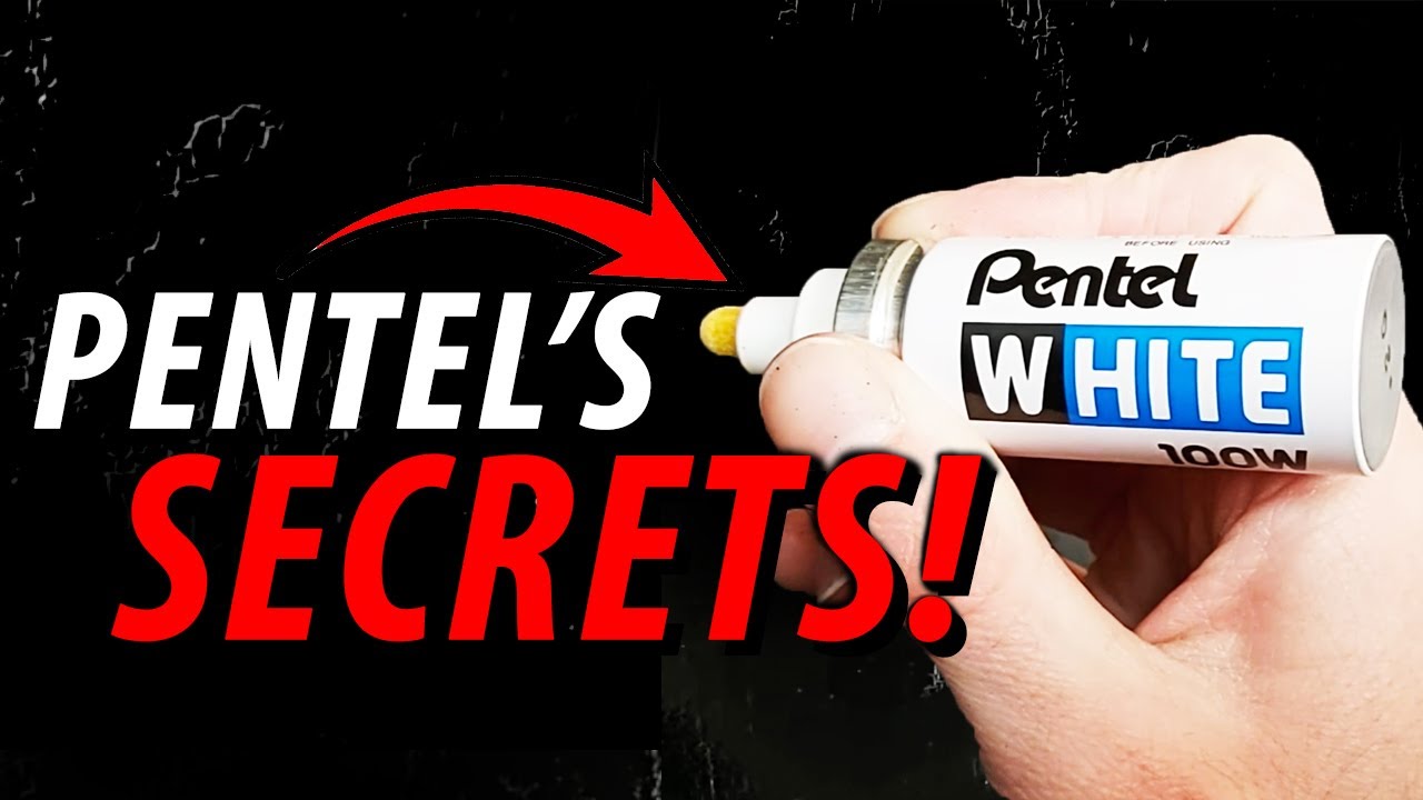 3 SECRETS of the Pentel Shorty Graffiti Marker to Make it 10x BETTER! (Essential for Graffiti Tags!)