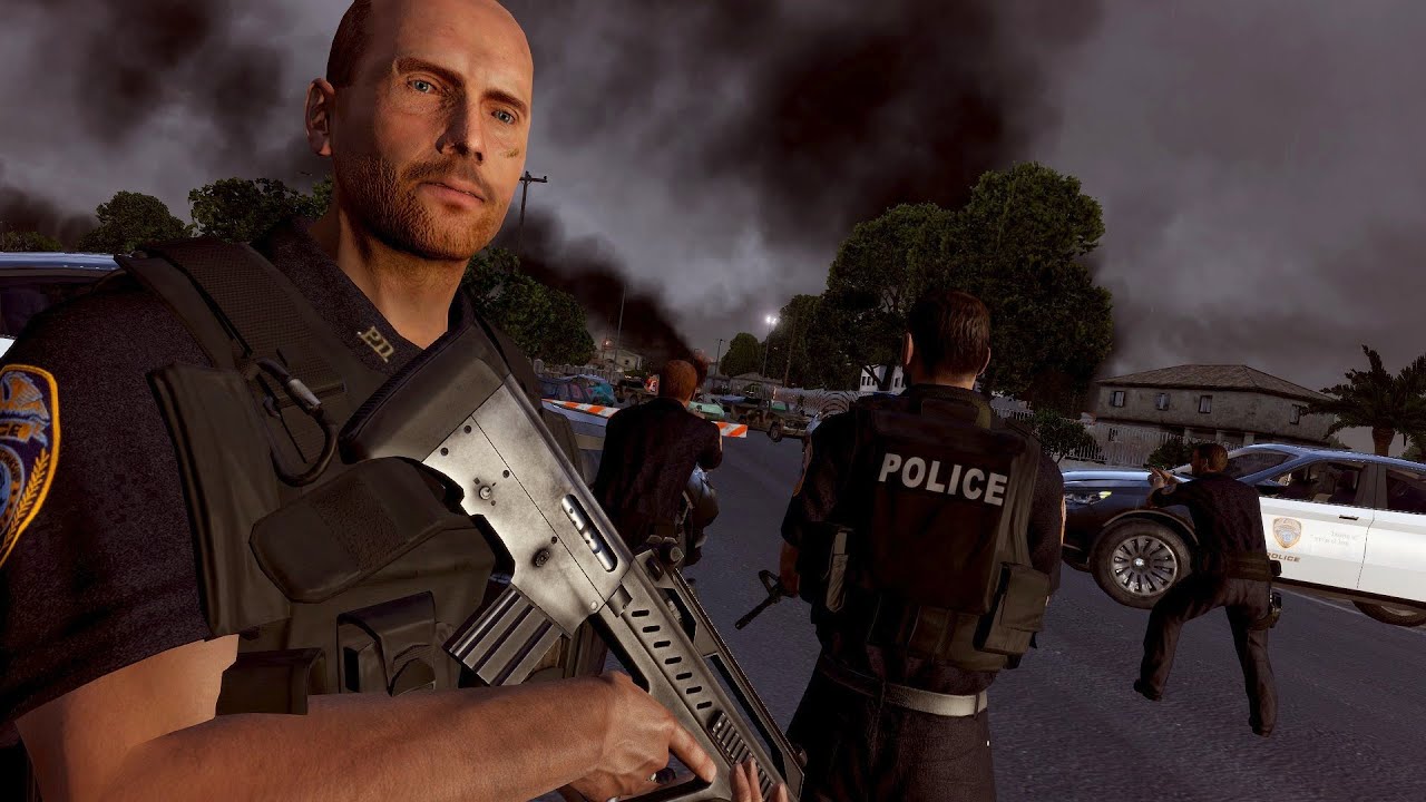 ArmA 3 - Police vs Zombies
