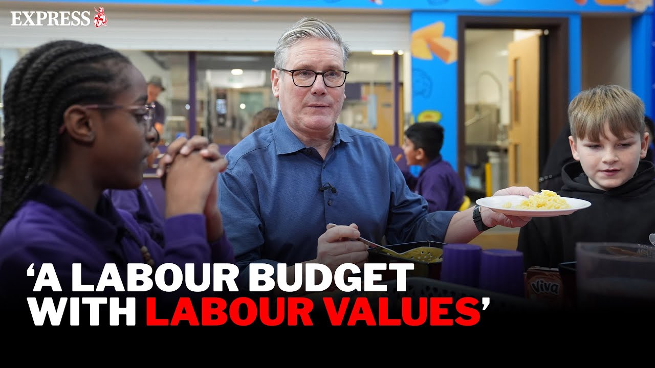 Keir Starmer makes WEAK defence of Budget during school visit