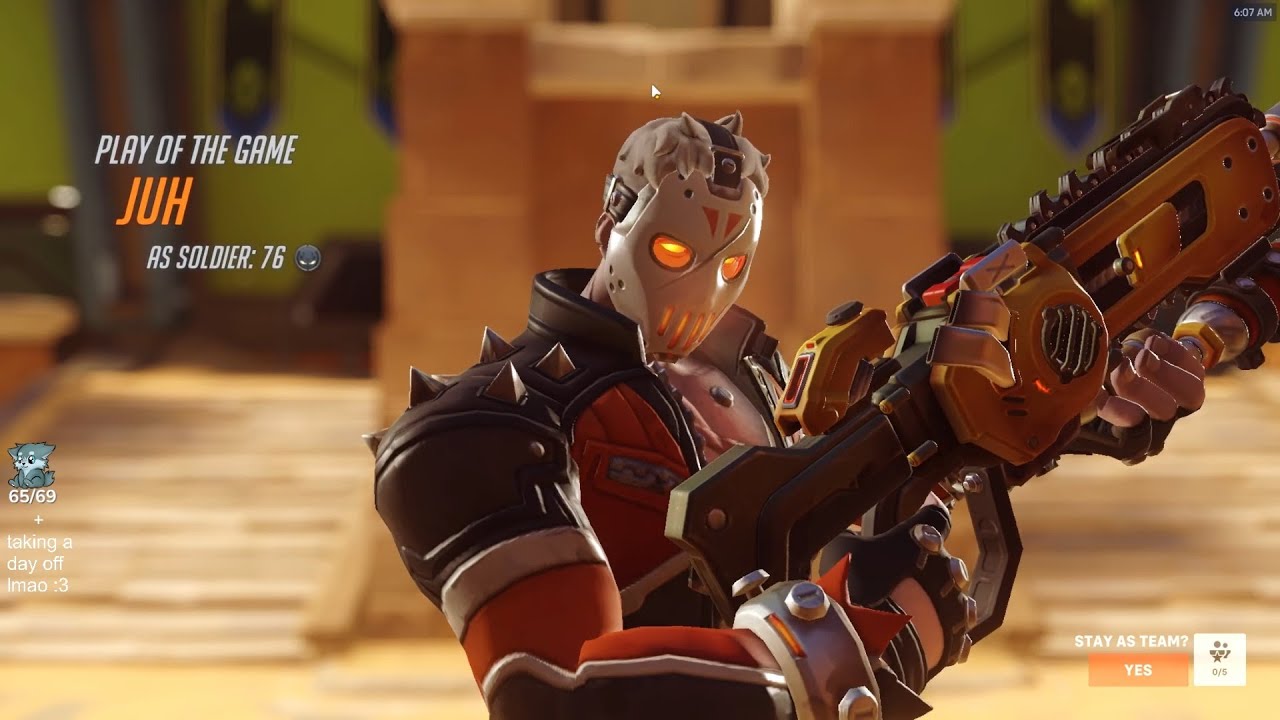 STADIUM! POTG! IDDQD SHOWS HIS INSANE SOLDIER 76 SKILL OVERWATCH 2 SEASON 16