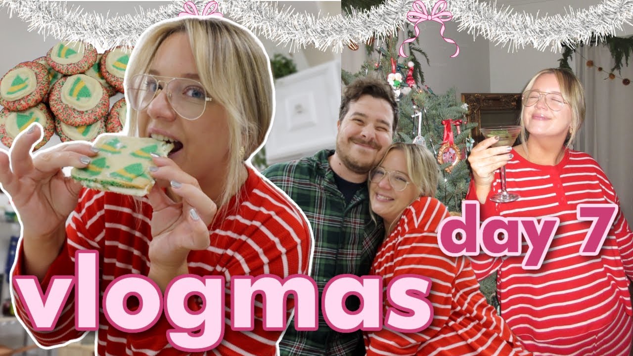 making VIRAL tiktok treats & trashy christmas movie review | vlogmas day 7