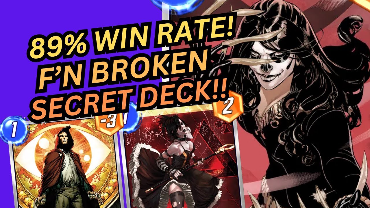 89% Win Rate Deck Breaks the Marvel Snap Meta!