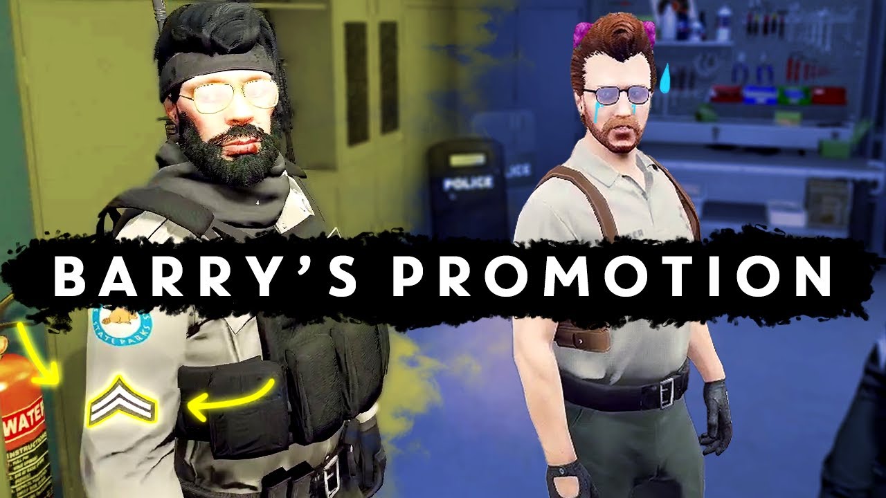 the one where barry gets promoted • GTA 5 RP