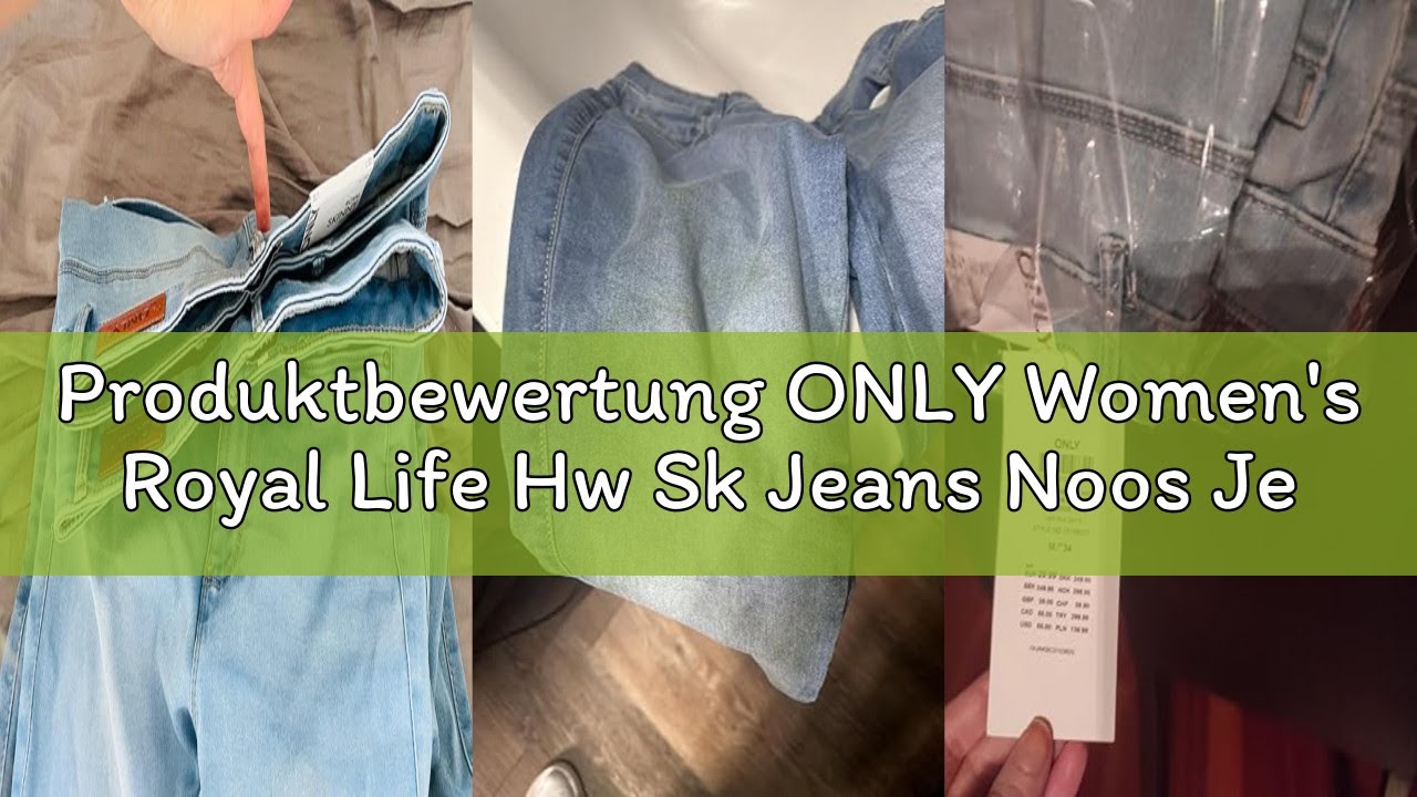 Produktbewertung ONLY Women's Royal Life Hw Sk Jeans Noos Jeans