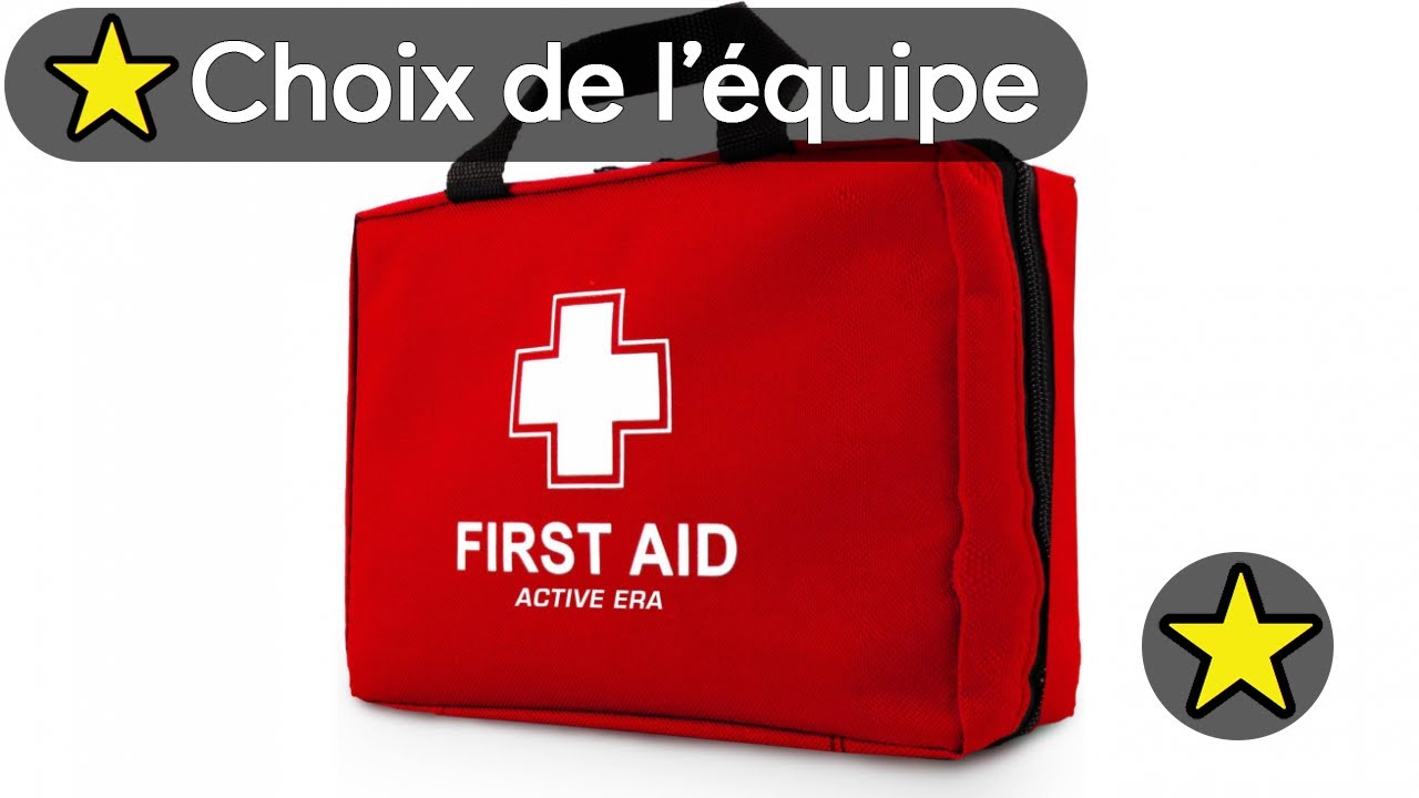 🏆 TOP 3 MEILLEUR TROUSSE DE SECOURS COMPLETE 2025  🚨