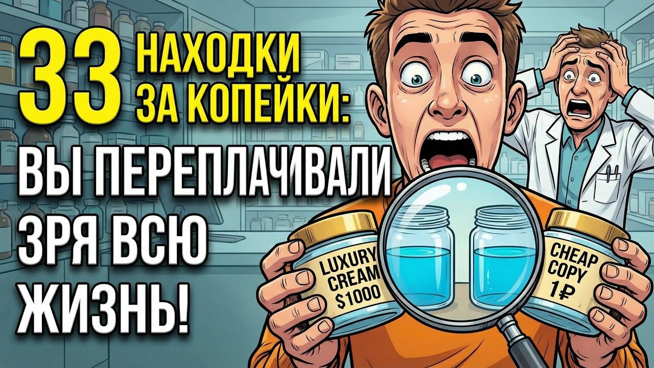 33 находки за копейки Вы переплачивали ЗРЯ всю жизнь!