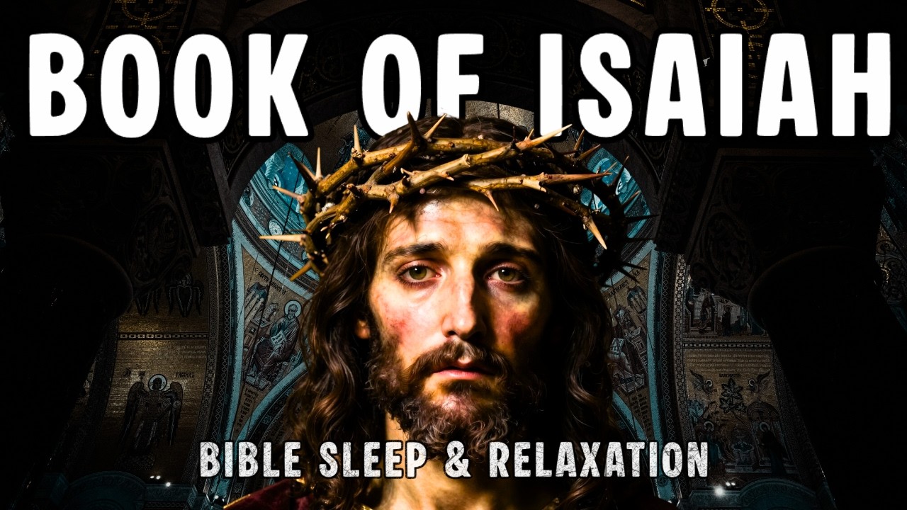 Full Book of Isaiah for Deep Sleep and Relaxation with Gentle Rain & Slow Music