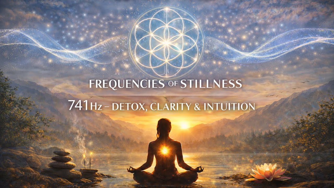 741 Hz Detox & Mental Clarity Frequency for Intuition, Focus & Energy Cleansing