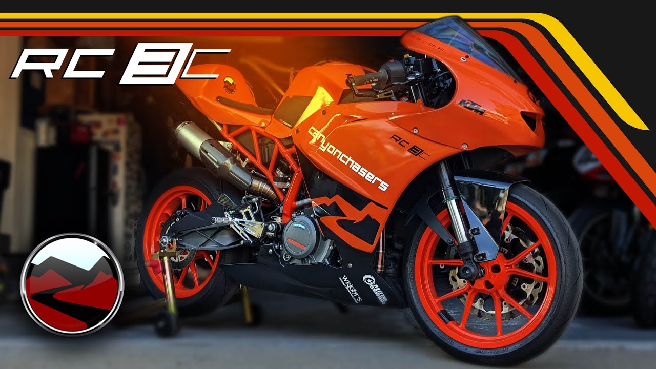 KTM RC390 Cup RR [RC 3C] Track Bike Build // Series Finale