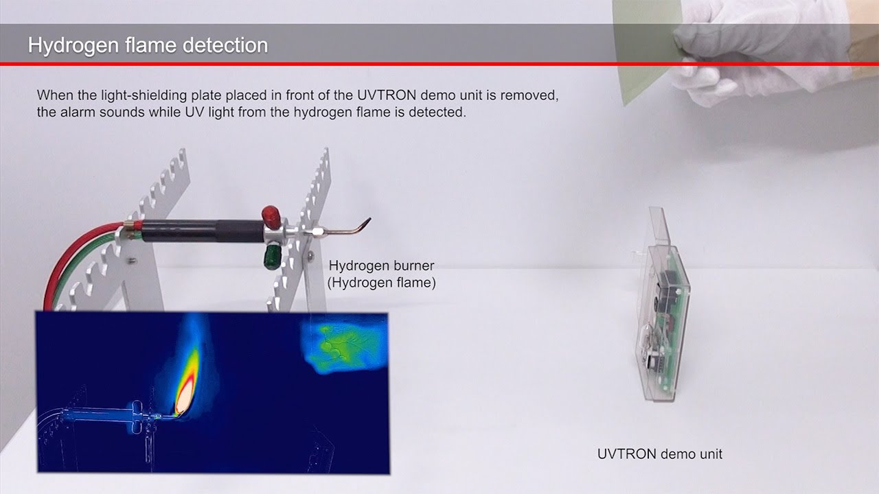 UV Sensor UVTRON: Hydrogen flame detection