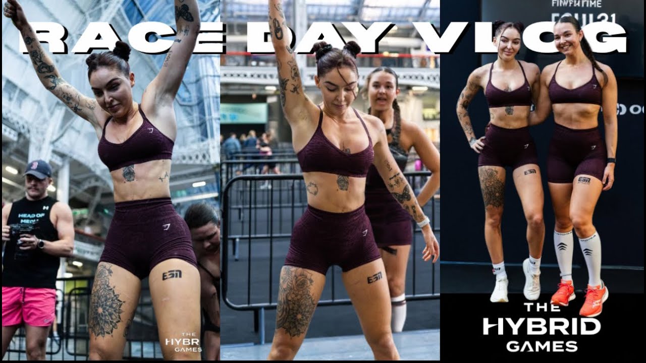 Hybrid Games 2025: Full Comp Day Vlog (3 days post covid - Comeback Edition) ft @Laura Belgrave ♡
