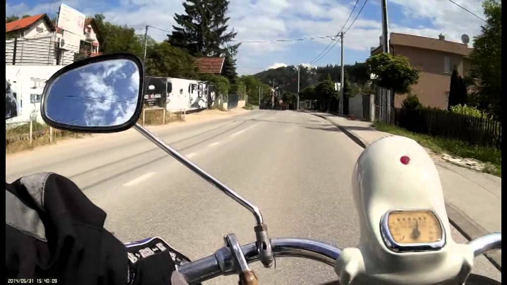 Vespa struzzo 1956 ride