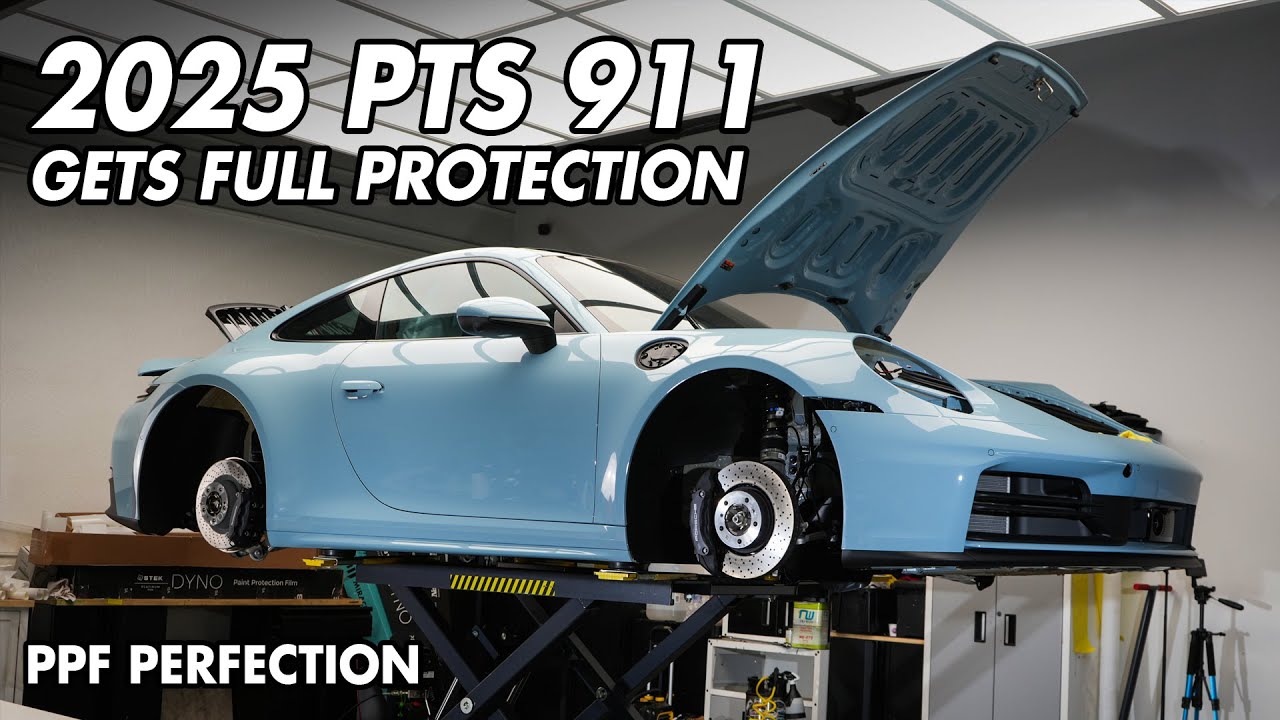 PPF Perfection: Protecting a Brand New Paint-to-Sample 2025 Porsche 992 Carrera