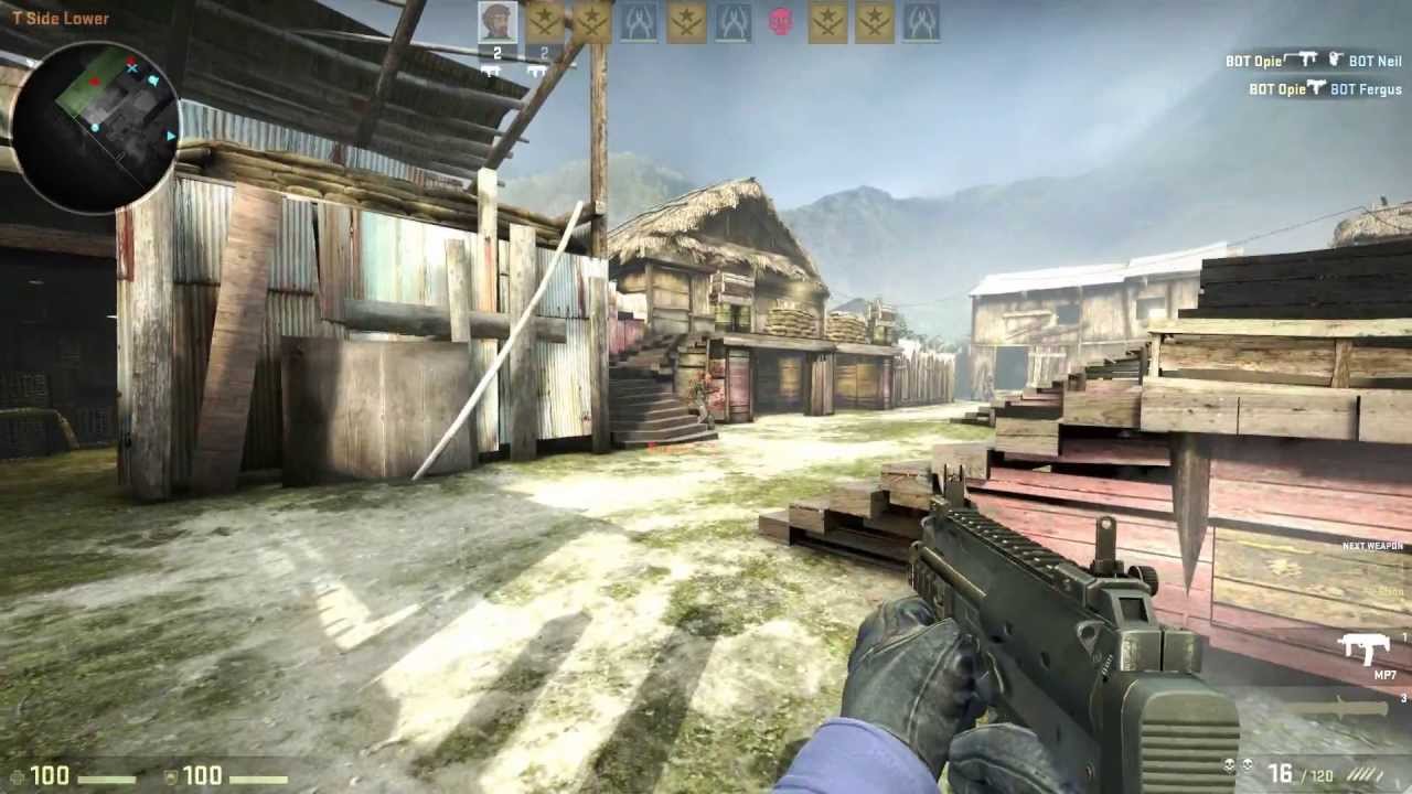 CS GO arms race no deaths - ar_shoots