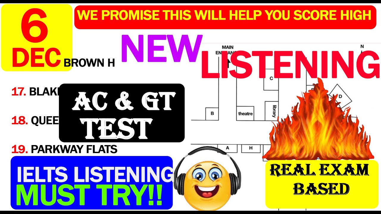 IELTS LISTENING PRACTICE TEST 2025 WITH ANSWERS | 06.12.2025