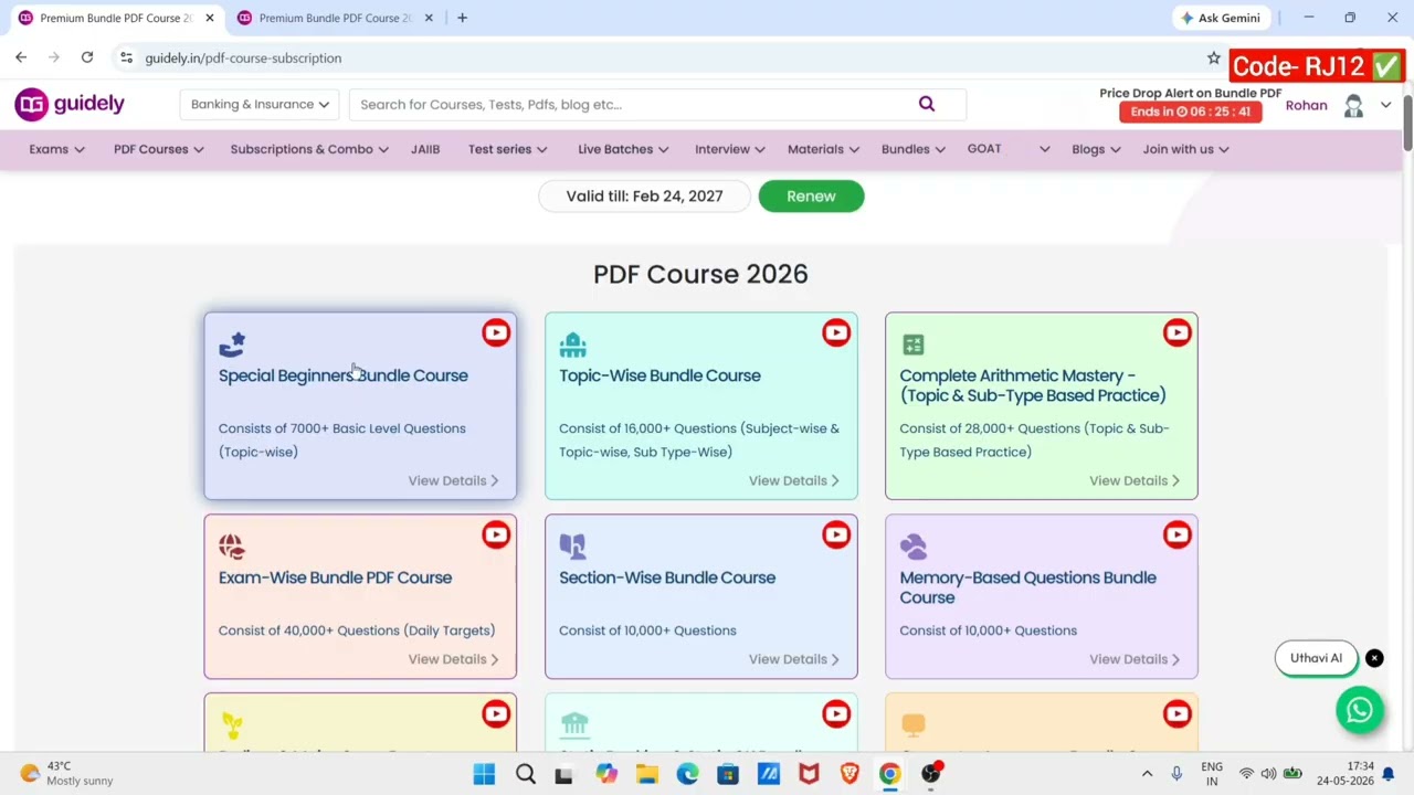 How I Used Guidely Bundle PDF 2026 for PO Exam #rbi #sbi #ibps