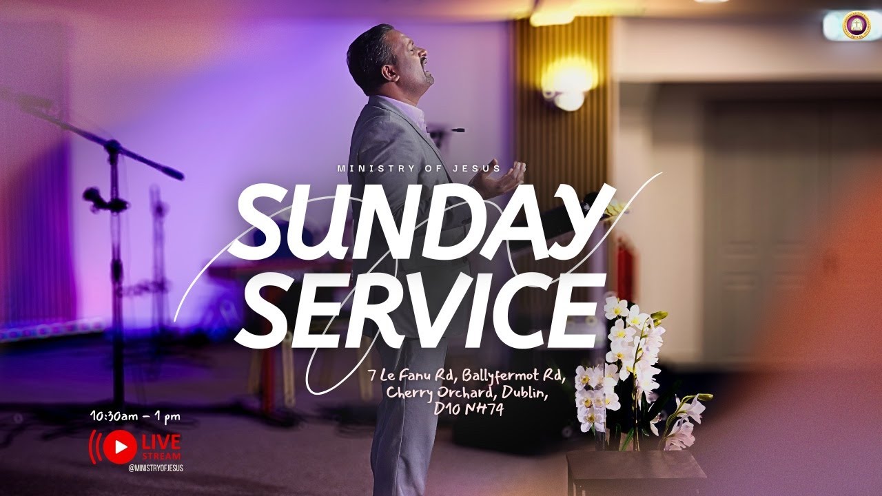 Sunday Service | 08/03/2026 | Ps. Jayaseelan Vincent | Ministry of Jesus | Dublin, Ireland