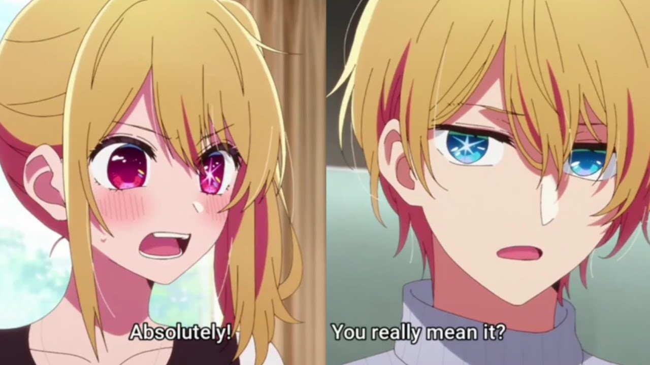 Aqua can no longer go against Ruby's wish to become an idol|Ruby join her mother's agency|Oshi No Ko