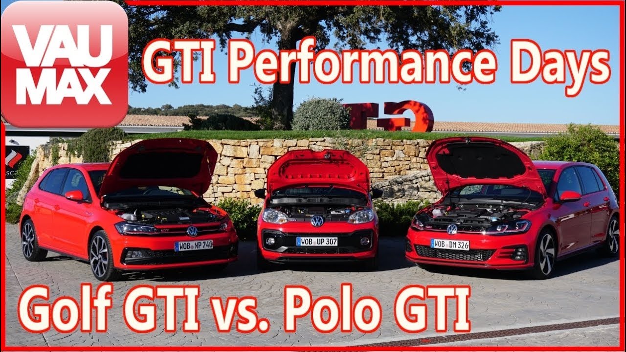 2018 Polo GTI vs. Golf GTI & Hot-Lap mit VW-Werksfahrer Benjamin Leuchter im 200 PS Polo GTI