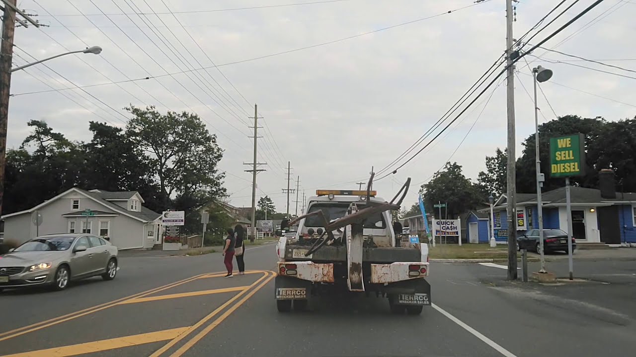 Driving from Beachwood to Bayville, New Jersey