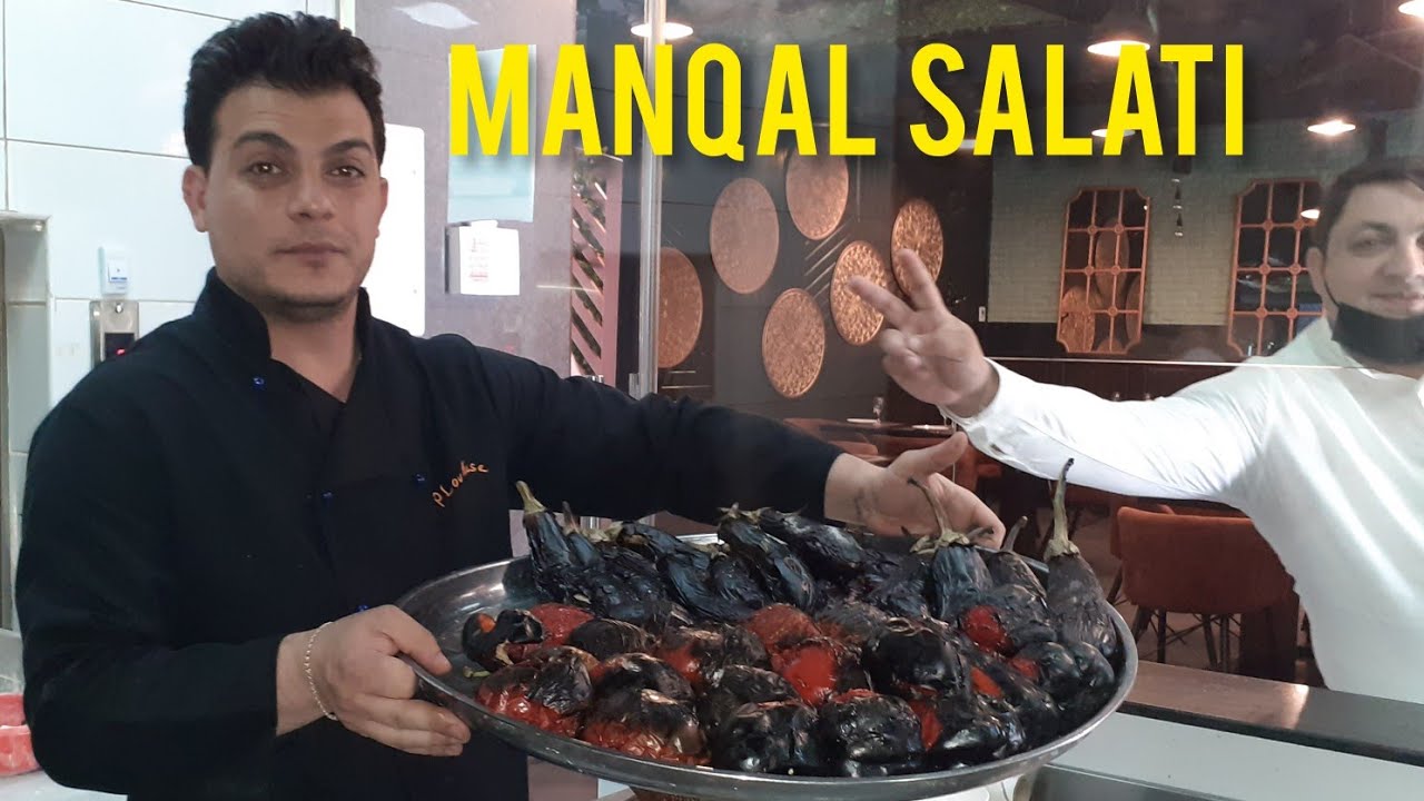 🇦🇿 Manqal salatının hazırlanması- Tərlan Usta və gənc Aşpaz Əli